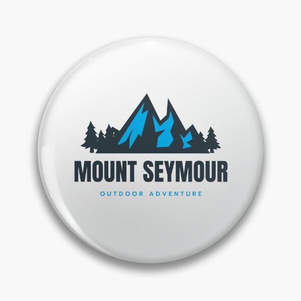 Item preview, Mount Seymour in North Vancouver, British Columbia, Canada, North America - Mountain Outdoor Adventure Snowboard Ski Hiking Vintage Logo designed and sold by Vintage-TM.