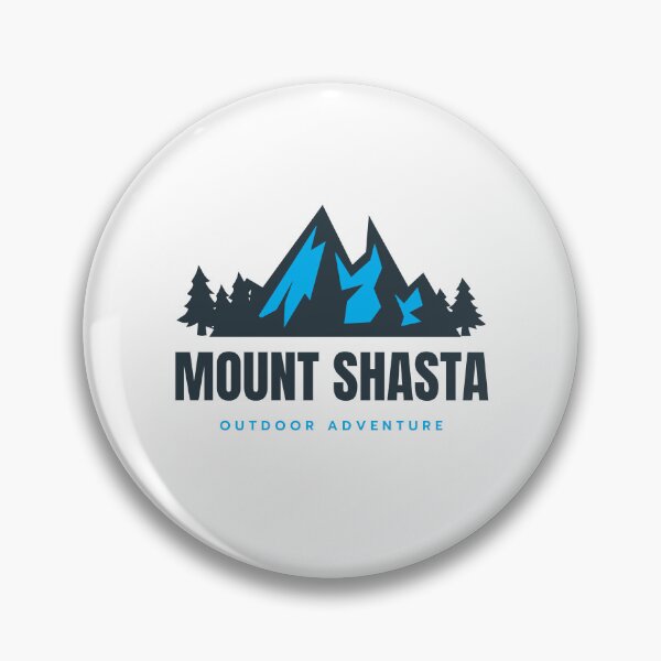 Item preview, Mount Shasta in McCloud, California, USA, North America - Mountain Outdoor Adventure Snowboard Ski Hiking Vintage Logo designed and sold by Vintage-TM.