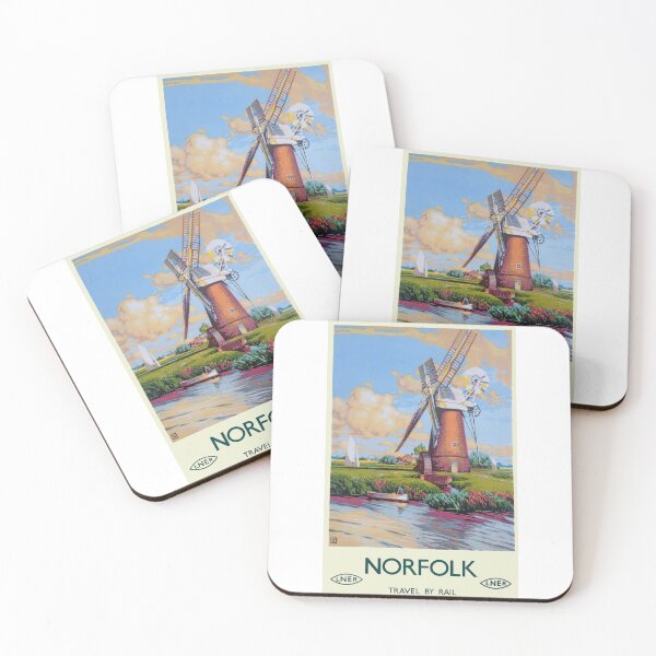 Item preview, Vintage LNER travel poster for Norfolk designed and sold by Random Railways.