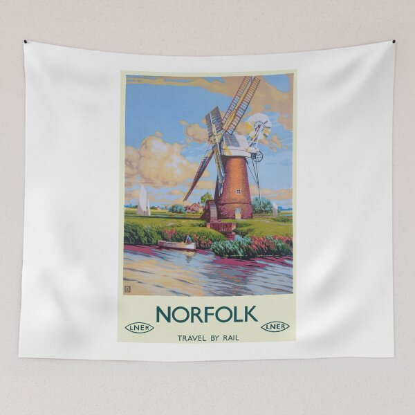 Item preview, Vintage LNER travel poster for Norfolk designed and sold by Random Railways.