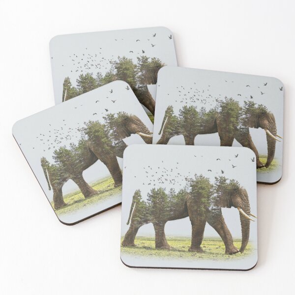 Item preview, Tree Trunks Quote the Elephant designed and sold by Vecture ..