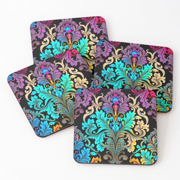 Item preview, Rainbow damask v1 designed and sold by MersaultMax.