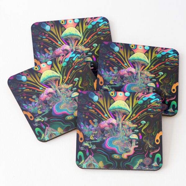 Item preview, Psychedelic Mushrooms designed and sold by lokirick.