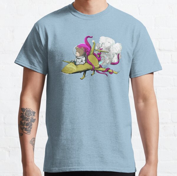 Teddy bear in the rocket Classic T-Shirt