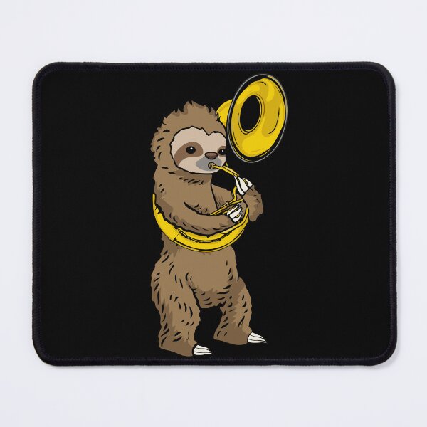 Item preview, Sloth Playing Sousaphone Gift Music Lover Men Sousaphone designed and sold by DSWShirts.