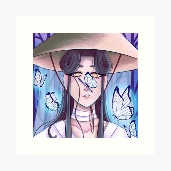 Item preview, Heaven Official's Blessing - Xie Lian and the Butterflies designed and sold by MasonJPG.