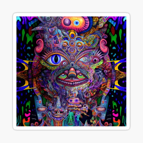 Artikel-Vorschau von Psychedelische Muster und Gesichter, designt und verkauft von lokirick.