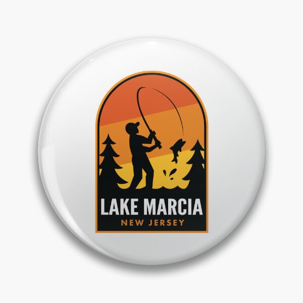 Item preview, Lake Marcia New Jersey Fishing designed and sold by HalpinDesign.