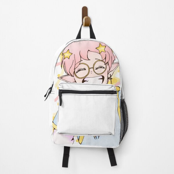 Item preview, Smiling elf anime boy (Larger version) designed and sold by RibbittheRibbit.