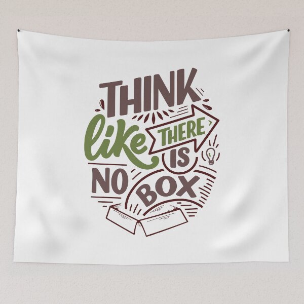 Item preview, Think Out Of The Box designed and sold by ChenryConcepts.