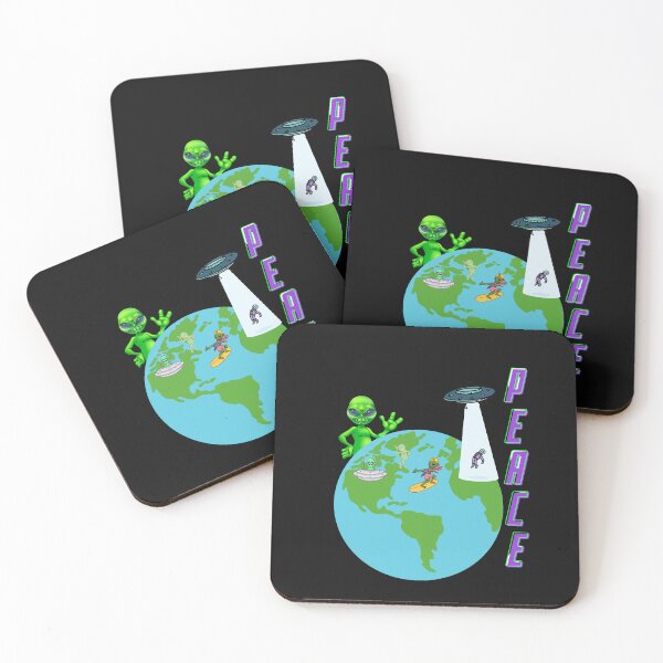 Item preview, peace earth with aliens designed and sold by kakashi-sama.