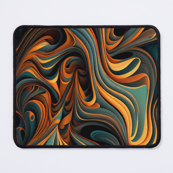 Artikelvorschau, Flowing Transitional Pattern Digital Painting entworfen und verkauft von CodeAndColors.