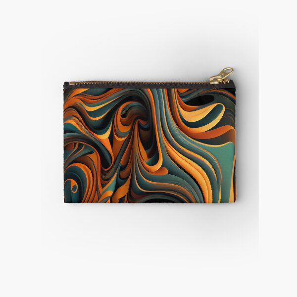 Aperçu de l'œuvre Flowing Transitional Pattern Digital Painting créée et vendue par CodeAndColors.