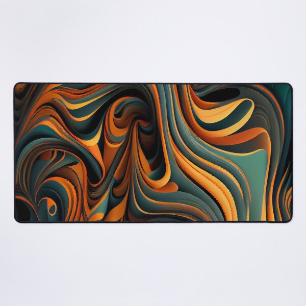 Item preview, Flowing Transitional Pattern Digital Painting designed and sold by CodeAndColors.