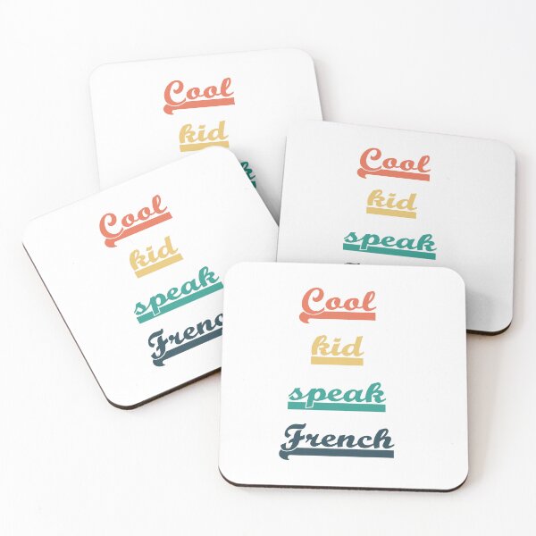 Item preview, Cool kids speak French designed and sold by Ragamined.
