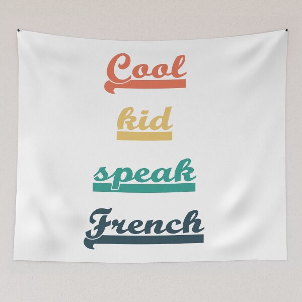 Item preview, Cool kids speak French designed and sold by Ragamined.