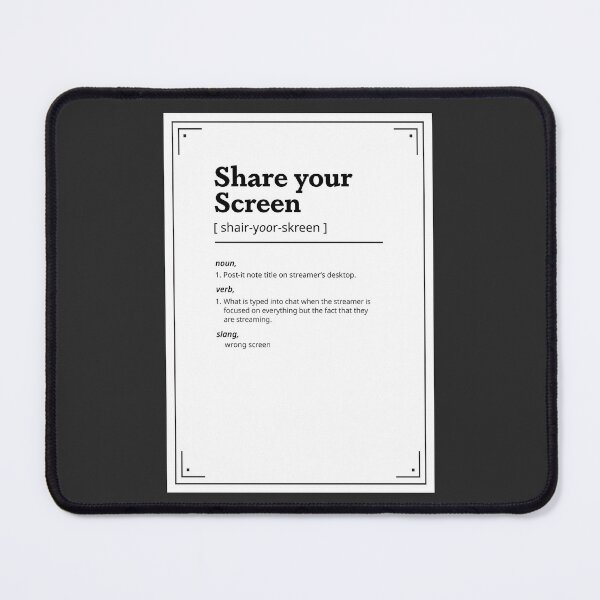 Item preview, Share your Screen designed and sold by KoselMerch.