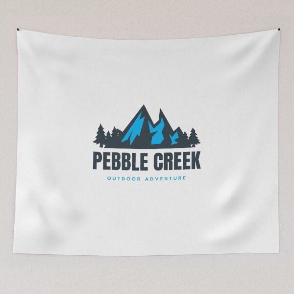 Item preview, Pebble Creek in Inkom, Green Canyon, Portneuf Range, Idaho, USA, North America - Mountain Outdoor Adventure Snowboard Ski Hiking Vintage Logo designed and sold by Vintage-TM.