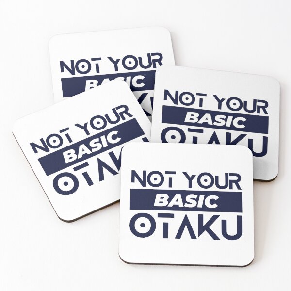 Item preview, Not your Basic Otaku - Anime fan gear, pop culture Fandom designed and sold by RandomDel.