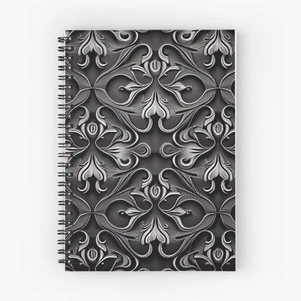 Artikelvorschau, Soft Pale Black Pattern Digital Painting entworfen und verkauft von CodeAndColors.