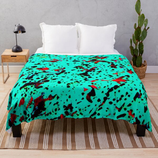Item preview, Neon Paint Splatter In Turquoise designed and sold by skolfid brows ⭐⭐⭐⭐⭐ (5.0).