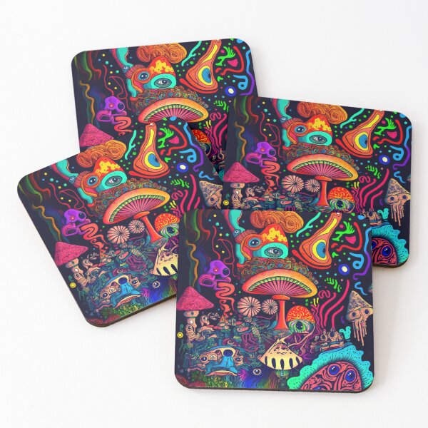 Item preview, Psychedelic Mushrooms designed and sold by lokirick.