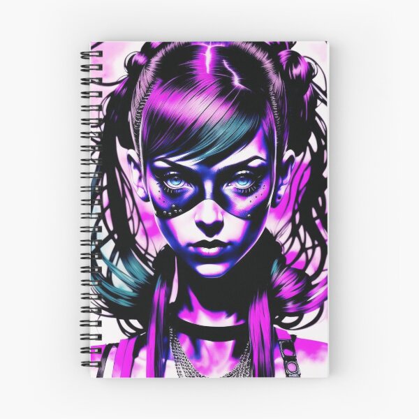 Item preview, Inkpunk girl artwork 21 designed and sold by PunkerLazar.