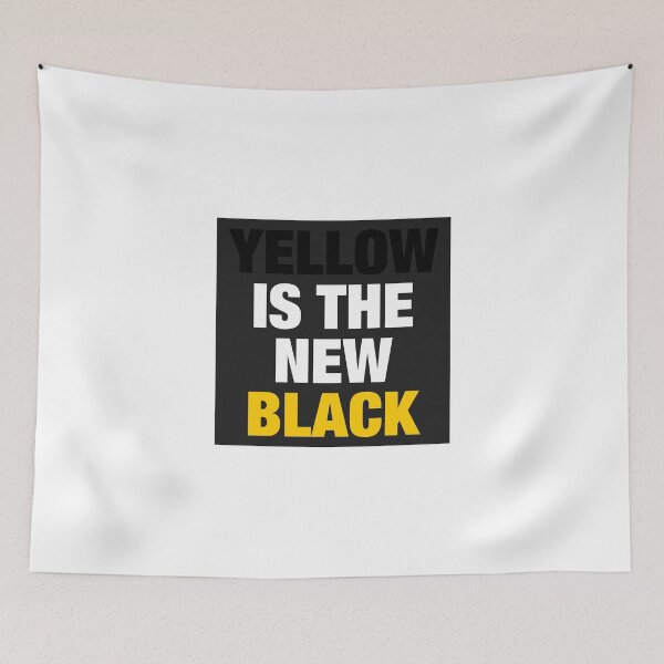 Item preview, YELLOW is the new BLACK SQ designed and sold by Hell-Prints.