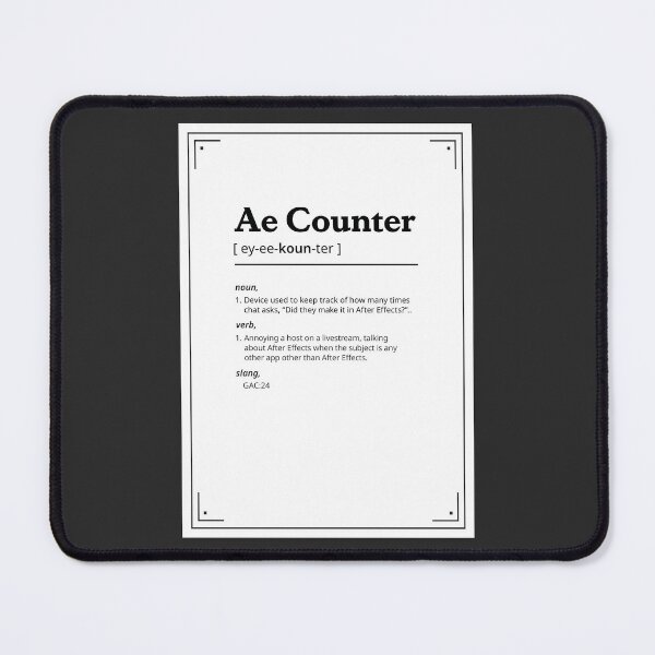 Item preview, Ae Counter designed and sold by KoselMerch.