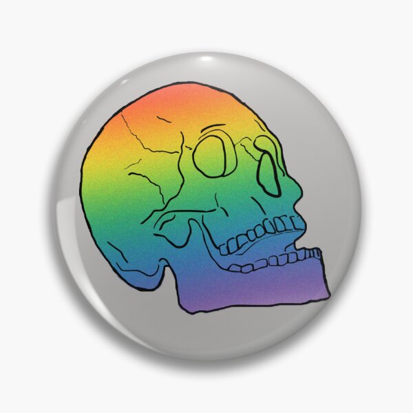 Item preview, Rainbow Skull designed and sold by ThePureAudacity.