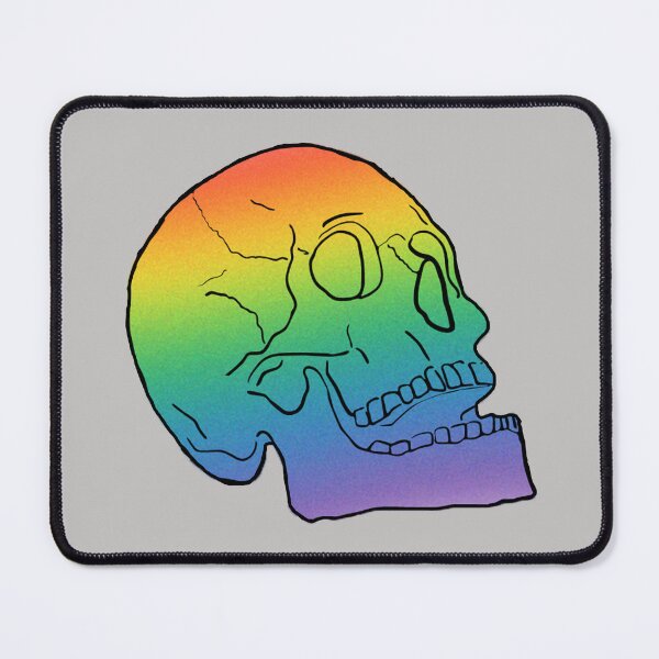Item preview, Rainbow Skull designed and sold by ThePureAudacity.