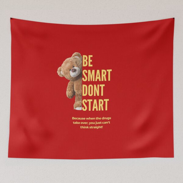 Item preview, Cocaine Bear Inspired Alcohol Drugs Addiction Recovery Awareness Month Prevent Drug Abuse Be Smart Don't Start designed and sold by PositiveVibes26.