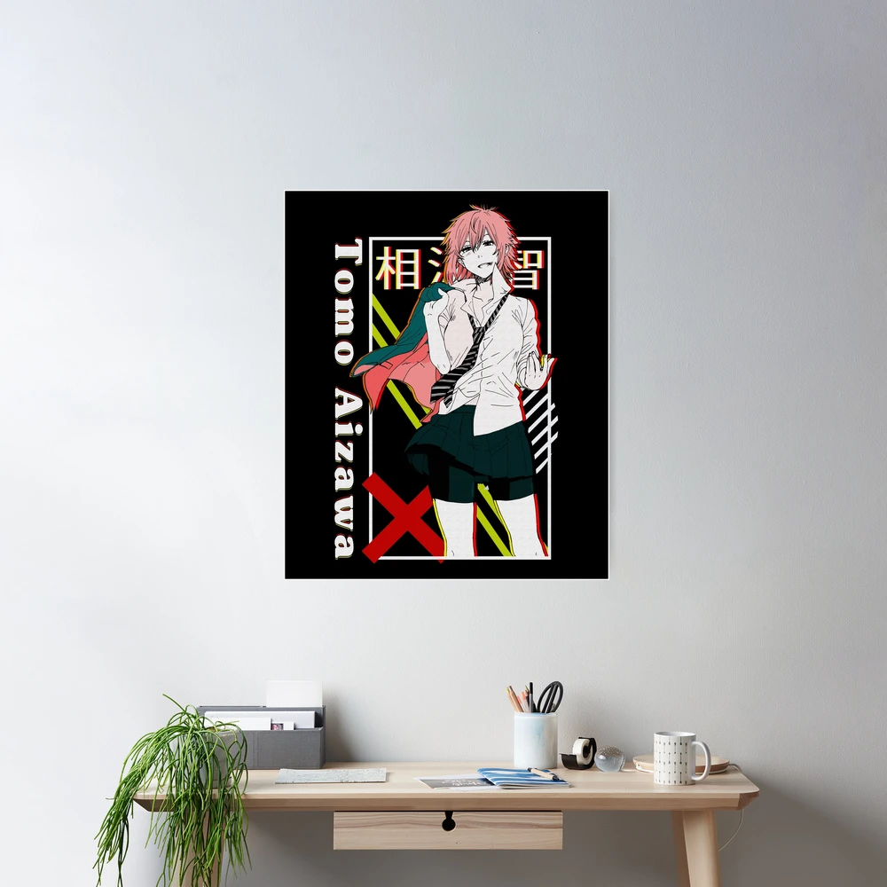 Tomo-chan Is a Girl or Tomo-chan wa Onnanoko Anime Charactcers in Vintage  Merch Design Poster for Sale by Animangapoi