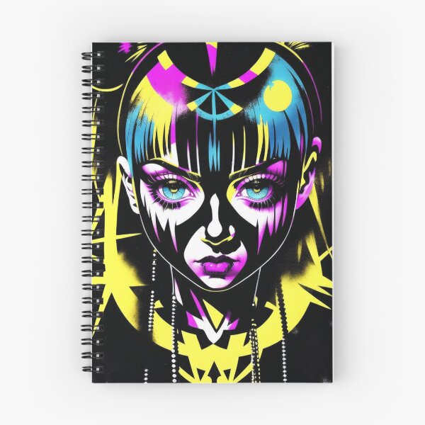 Item preview, Inkpunk girl artwork 22 designed and sold by PunkerLazar.