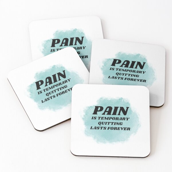 Item preview, pain is temporary quitting lasts forever designed and sold by chak87.