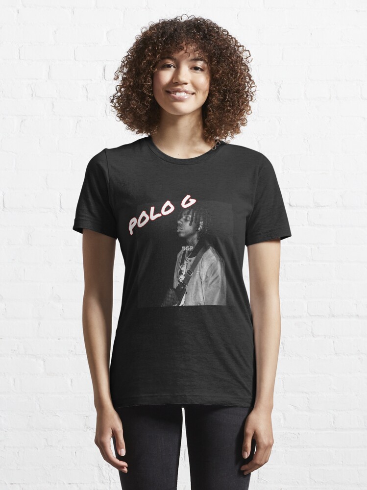 Polo G Men T-Shirt Small Black Logo Graphic Hip Hop Rap Music