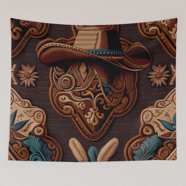 Item preview, Aesthetic Coarse Western Pattern Digital Painting designed and sold by CodeAndColors.