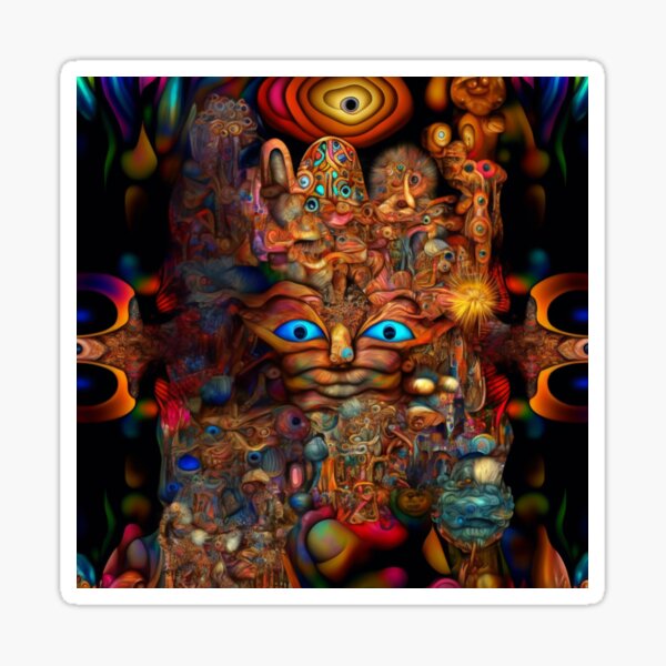 Artikel-Vorschau von Psychedelische Kunst, designt und verkauft von lokirick.