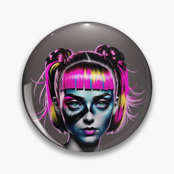 Item preview, Inkpunk girl artwork 23 designed and sold by PunkerLazar.