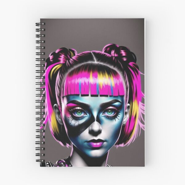 Item preview, Inkpunk girl artwork 23 designed and sold by PunkerLazar.