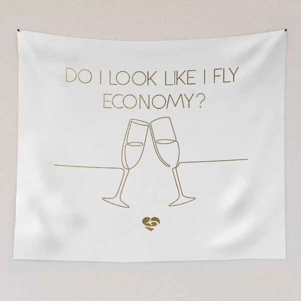 Item preview, Copy of Do I Look Like I Fly Economy  - Funny Traveler Quote design designed and sold by Ikaroots.
