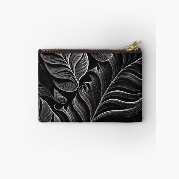 Item preview, Black Designer Natural Pattern Digital Painting designed and sold by CodeAndColors.