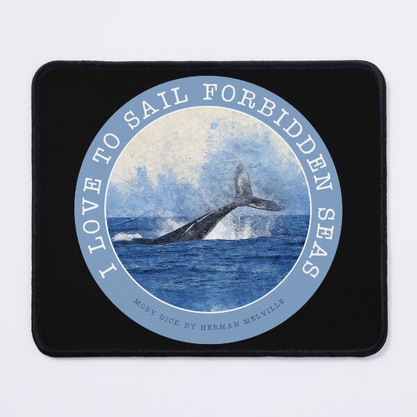 Item preview, Sailing quote from Moby Dick by Herman Melville designed and sold by CastlesClassics.