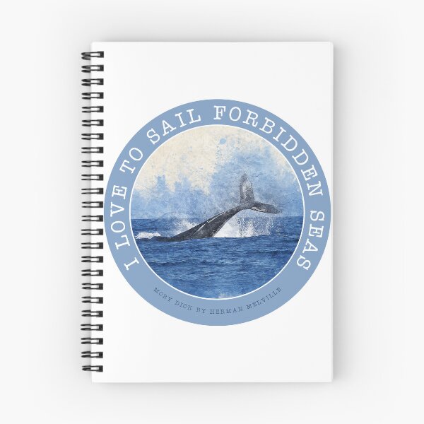 Item preview, Sailing quote from Moby Dick by Herman Melville designed and sold by CastlesClassics.