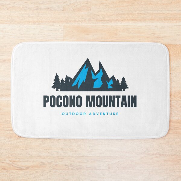 Item preview, Poconos, Pocono Mountain, Pennsylvania, United States North America - Mountain Outdoor Adventure Snowboard Ski Hiking Vintage Logo designed and sold by Vintage-TM.