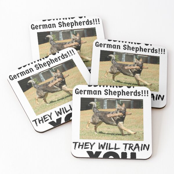 Item preview, BEWARE OF German Shepherds, They Will Train You designed and sold by GermanShepMan.