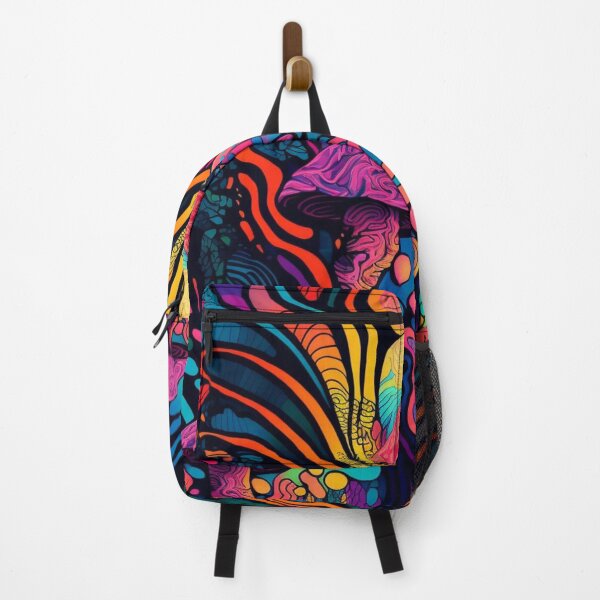 Item preview, Psychedelic art with mushrooms designed and sold by lokirick.