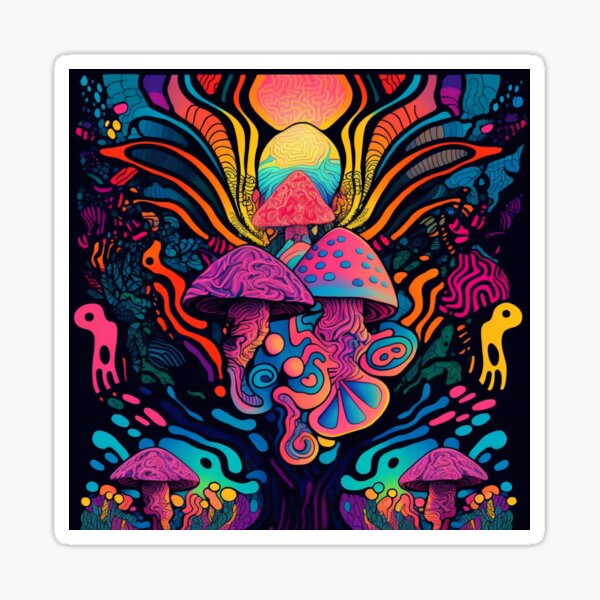 Artikel-Vorschau von Psychedelische Kunst mit Pilzen, designt und verkauft von lokirick.