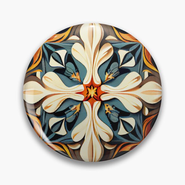 Item preview, Classic Eclectic Pattern Digital Painting designed and sold by CodeAndColors.