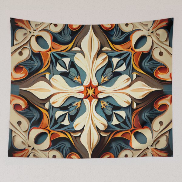 Item preview, Classic Eclectic Pattern Digital Painting designed and sold by CodeAndColors.